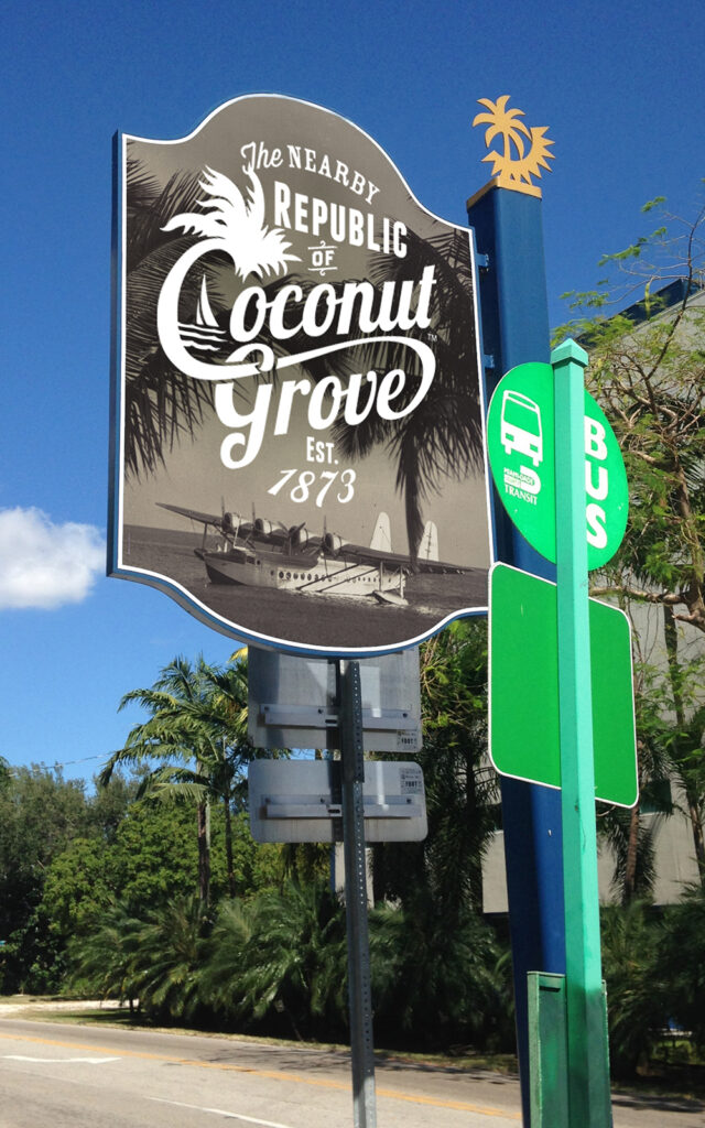 Coconut Grove Sign