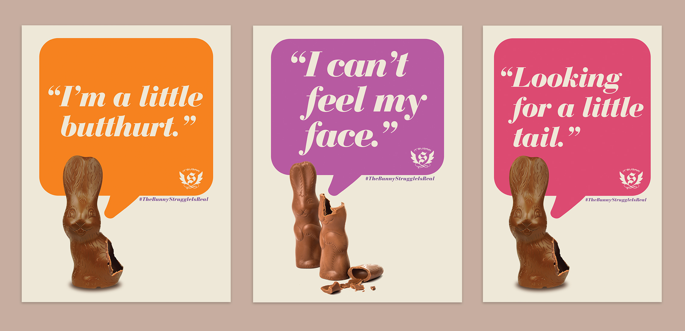 IT'SUGAR In-store chocolate posters