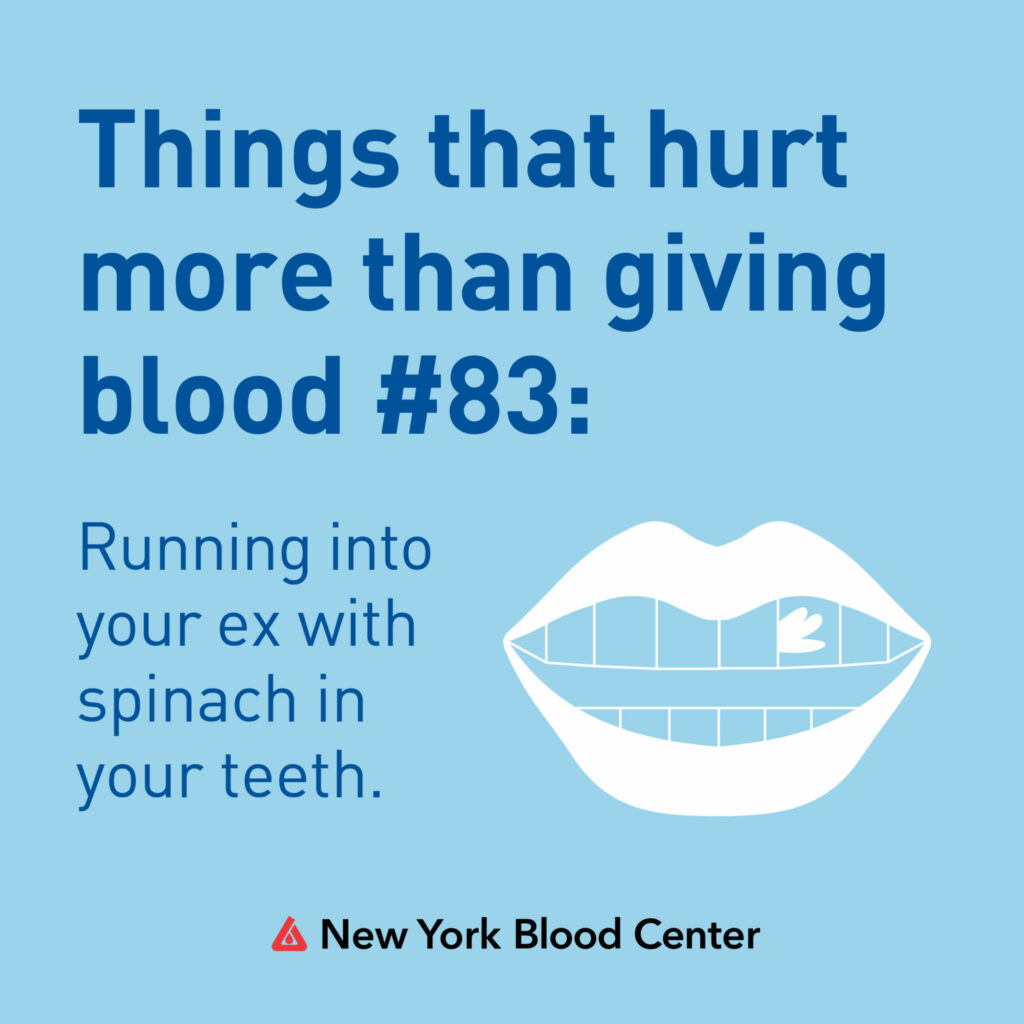 New York Blood Center Social Post
