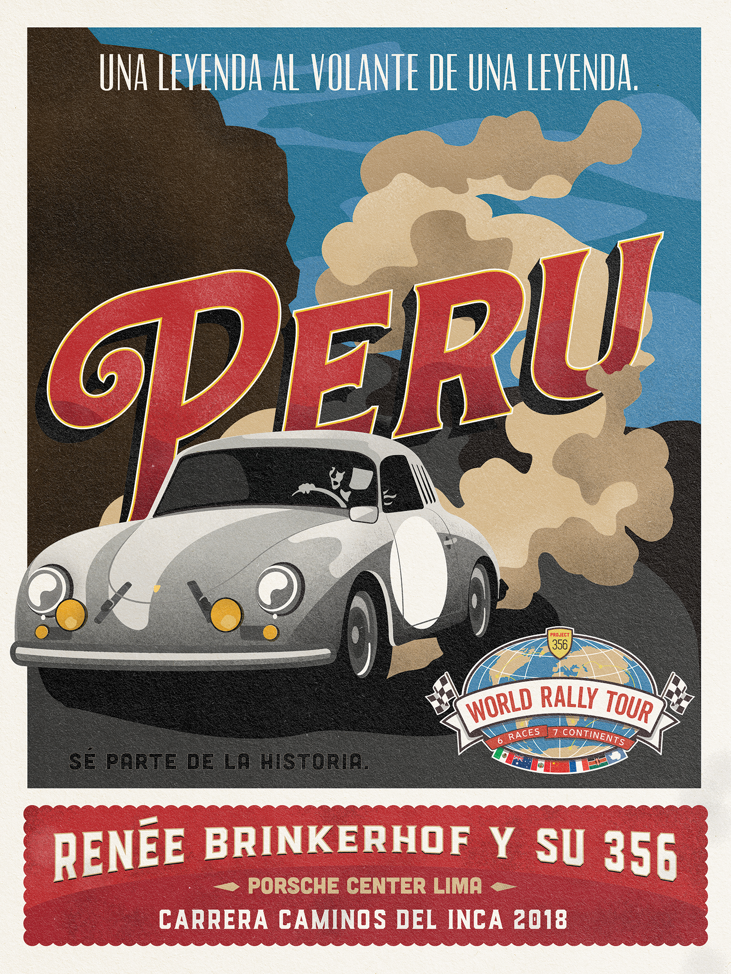 Renee Brinkerhof World Rally Poster